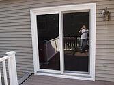 outside sliding glass door