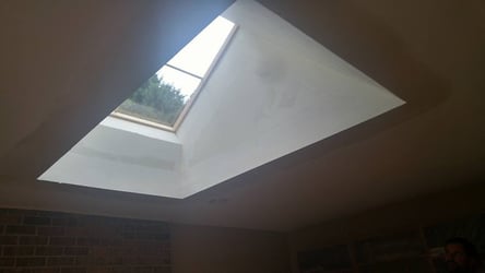 New Skylight Install with Hand Made Grids in Fairfax, VA [Client Project]