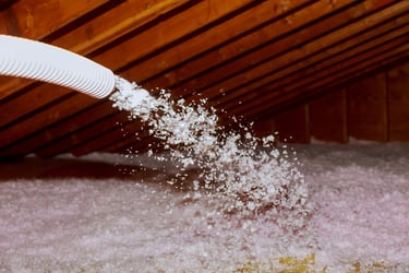 Spraying-Blown-Fiberglass-Insulation