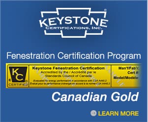 Graphic for the Keystone Fenestration Certification Program