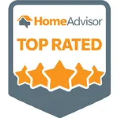 home advisor top rated award badge