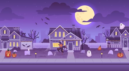 8 Scary Halloween Decorations for Your Windows & Doors 
