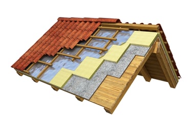 different roofing components