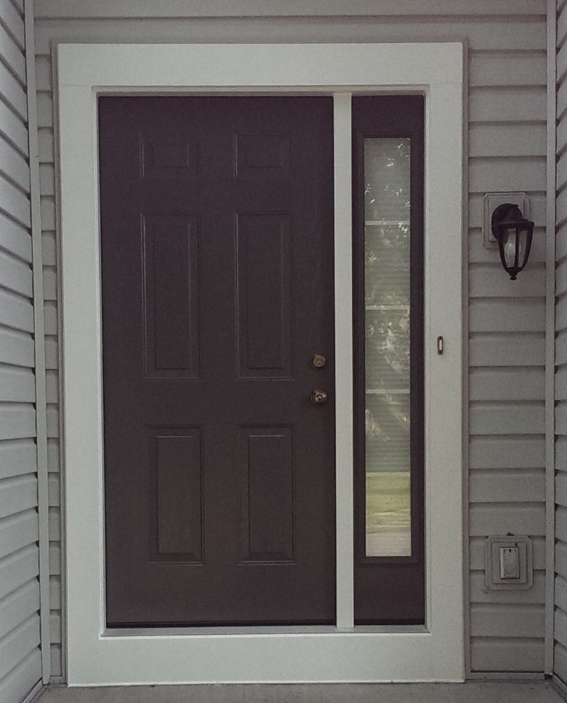 exterior photo of replacement front door