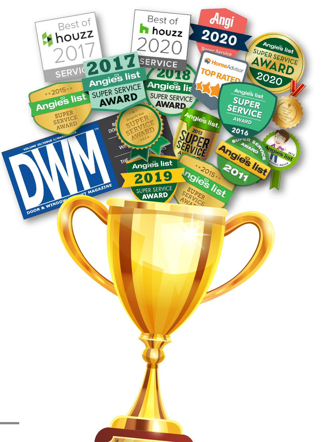 WoW is a Best of Houzz 2022 Awards Winner for Highest Level of Client Satisfaction