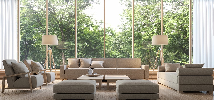 picture window lounge room